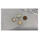1962 D COIN SET