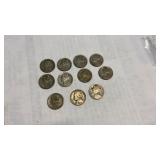WARTIME SILVER NICKELS