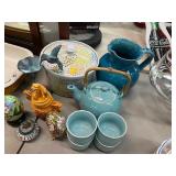 TEA SET, COLLECTIBLES,ETC
