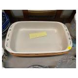 LONGABERGER CASSEROLE WITH BASKET