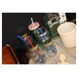 Lot of 6 Jars