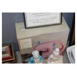 Mini Sewing Machine & Joshua 24:15 Decore