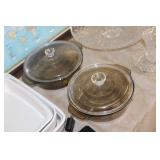 2 Vintage Glass Bowls