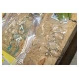2 Bags of Glass Prisms