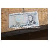Bank of England 5lbs Bill
