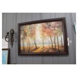 41x29 Framed Painting