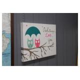 "Owl Always Love You" Decor