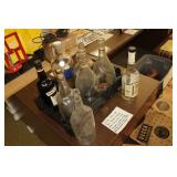 Crate of Glass Bottles