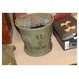 Vintage Military Collapsable Pale