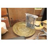 Large Brass Tray,Display