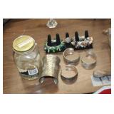 Lot of Bracelets,Moon Shine Jar,etc
