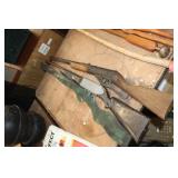 2 Vintage  BB Guns & Wooden Gun