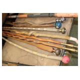 Lot of 8 Vintage Walking Sticks