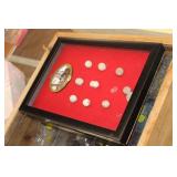 Display of Civil War Bullets