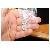 Mercury Silver Dime & 1968 Roosevelt Dime