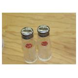 Double Cola Glass Salt and Pepper Set