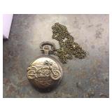 New Motorcycle Pocket Watch