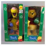 Telco Winnie The Pooh Animated Christmas Display Figures, Includes Pooh And Tigger, Both In Boxes