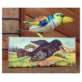 Kohler Germany Tin Wind Up Toy Bird