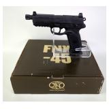 FNC FNX-45 Tactical .45 ACP Pistol SN# FX3U187133, 5 Total Mags, Extra Grips, Paperwork, With Soft C
