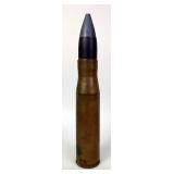 1942 37MM M17 Deactivated Artillery Shell, 12" H x 2" Base Diameter