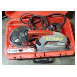 Milwaukee Heavy Duty Electric 8' Metal Cutting Saw, Model # 6370-20. Includes Additional Blades And 