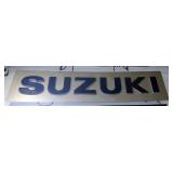 Metal And Composite "Suzuki" Sign, 2