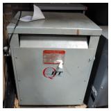 General Electric Transformer Dry Type, Indoor, 3 Phase, 60 Cycles, Class AA Model No. 9T23Y3872; And