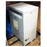 Cutler-Hammer Dry Type Distribution Transformer, Class AA, 3 Phase, Series A, 60 HZ, No. V48M28T45K