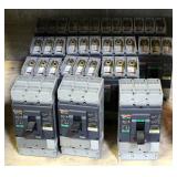 Merlin Gerin Compact 400 AMP Circuit Breakers # NSJ400A, Qty. 14