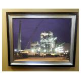 Framed Photo On Canvas, 43.5' x 35'