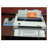 IBM WheelWriter 3 Typewriter With Easy Strike Tape, Powers On, And Salter Brecknell Mail Scale Model