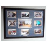 Framed Matted Under Glass NAIC Headquarters Photo Array, 36.5' x 26.5'
