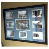 Framed Matted Under Glass Freight Quote Headquarters Photo Array, 36.5' x 26.6'