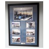 Framed Matted Under Glass Coventry Health Corporate Woods Photo Array, 26.5' x 36.5'