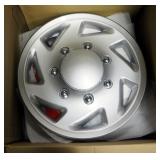 16' Plastic Hubcabs, Qty 4