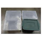 4 Storage Totes