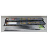 16 Blackout Carbon Arrows