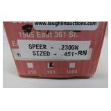 295 Rds. of .451 Bullets