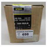 Approx. 500 Rds. of .45 Cal. Bullets