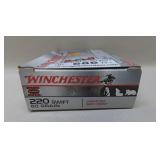 20 Rds. of Winchester .220 Swift Ammo
