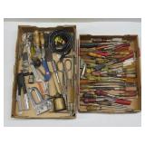 Two Tray Lots Hand Tools