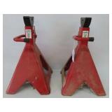 Pair of Pit Pro Model PT1006 6 Ton Jack Stands