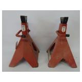 Pair of Pit Pro Model PT1006 6 Ton Jack Stands