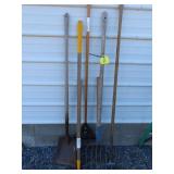 Selection of Long Handle Tools
