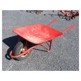 Metal Wheelbarrow