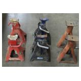 Six Jack Stands
