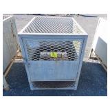 Metal and Mesh Animal Crate