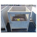 Metal and Mesh Animal Crate
