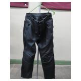 Firstgear Size 34 Leather Motorcycle Pants